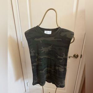 Sixty/Fifty Camouflage Top